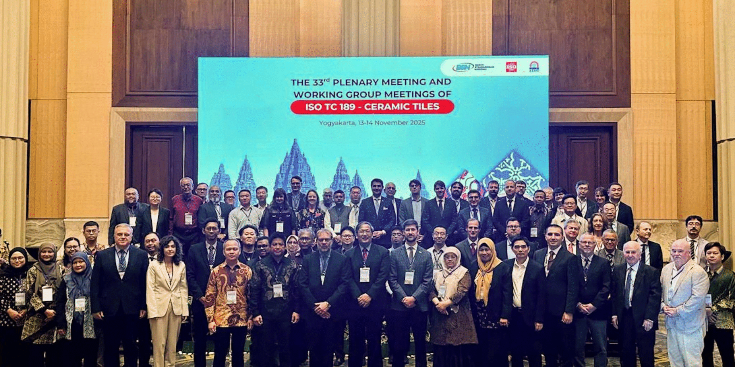 The 33rd Plenary Meeting and Working Group Meetings of ISO/TC 189 Ceramic Tiles