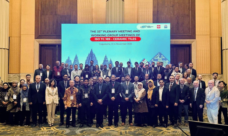The 33rd Plenary Meeting and Working Group Meetings of ISO/TC 189 Ceramic Tiles